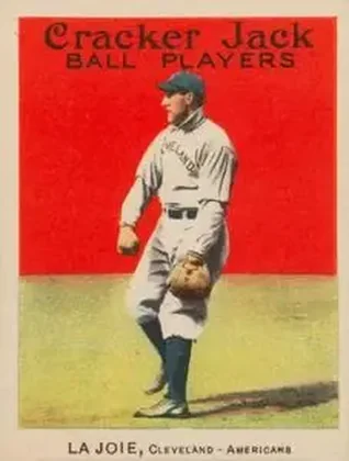 1914 Cracker Jack (E145) #66 Nap Lajoie