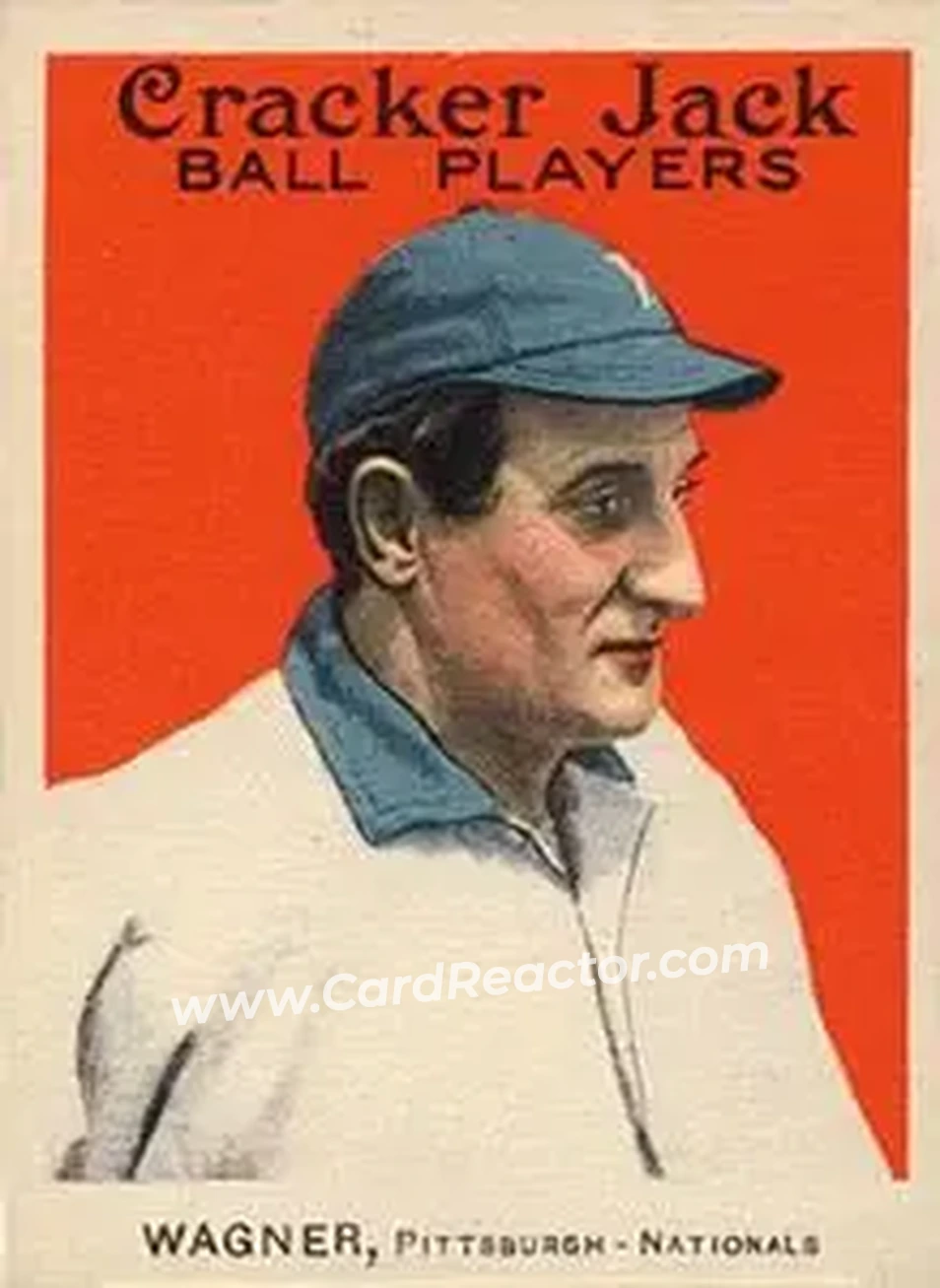 1914 Cracker Jack (E145) #68 Honus Wagner