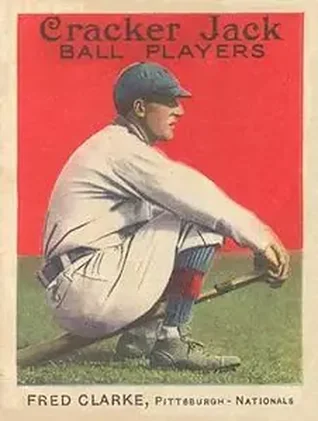 1914 Cracker Jack (E145) #70 Fred Clarke