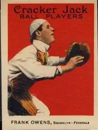 1914 Cracker Jack (E145) #74 Frank Owens