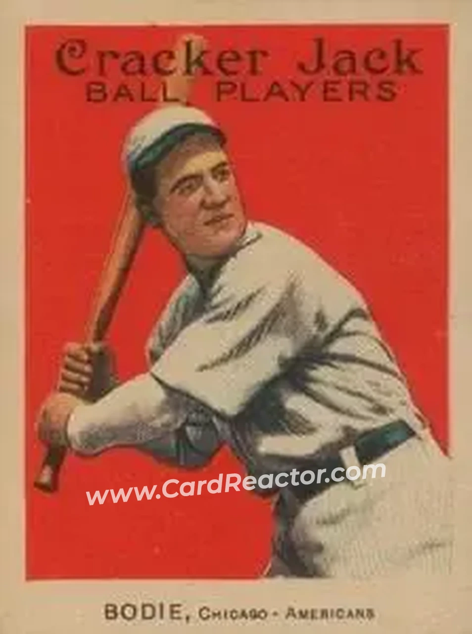 1914 Cracker Jack (E145) #79 Ping Bodie
