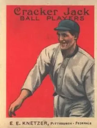 1914 Cracker Jack (E145) #84 Elmer E. Knetzer