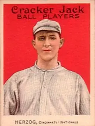 1914 Cracker Jack (E145) #85 Buck Herzog