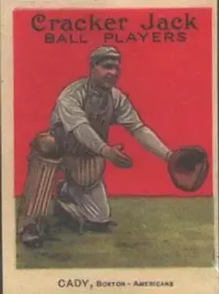 1914 Cracker Jack (E145) #87 Hick Cady