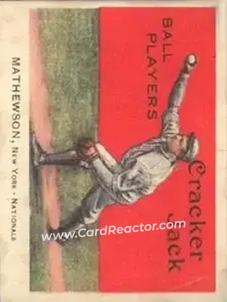 1914 Cracker Jack (E145) #88 Christy Mathewson