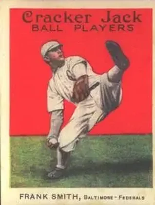 1914 Cracker Jack (E145) #90 Frank Smith