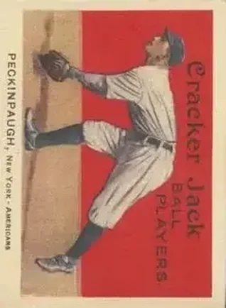 1914 Cracker Jack (E145) #91 Roger Peckinpaugh