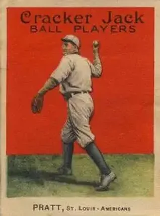 1914 Cracker Jack (E145) #93 Del Pratt