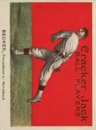 1914 Cracker Jack (E145) #96 Beals Becker