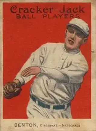 1914 Cracker Jack (E145) #97 Rube Benton
