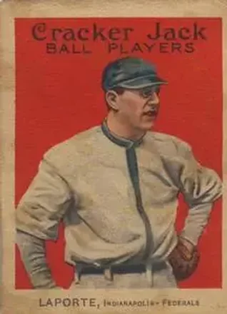 1914 Cracker Jack (E145) #98 Frank LaPorte
