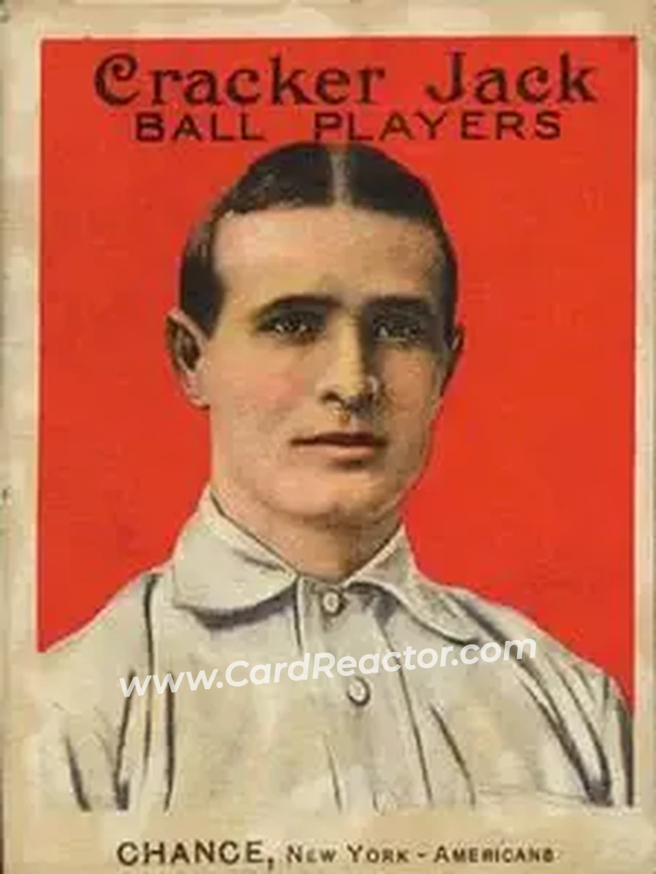 1914 Cracker Jack (E145) #99 Frank Chance