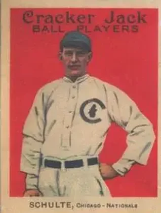 1914 Cracker Jack (E145) #101 Frank Schulte