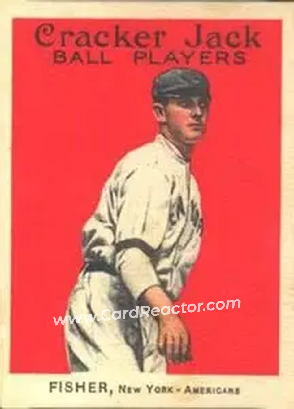 1914 Cracker Jack (E145) #102 Ray Fisher