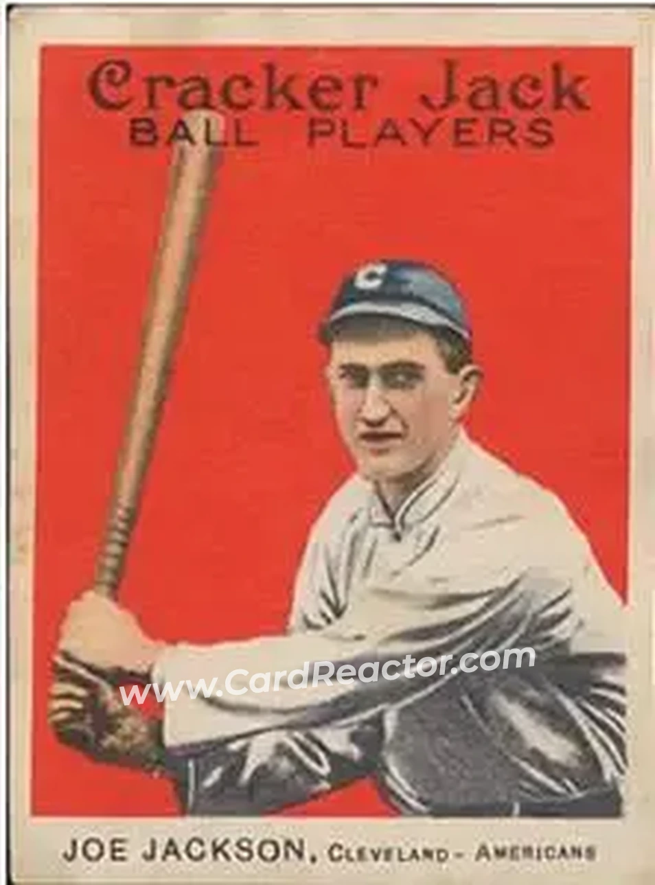 1914 Cracker Jack (E145) #103 Joe Jackson