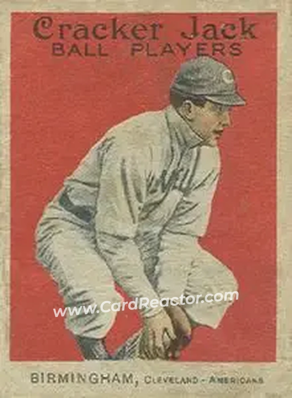 1914 Cracker Jack (E145) #106 Joe Birmingham
