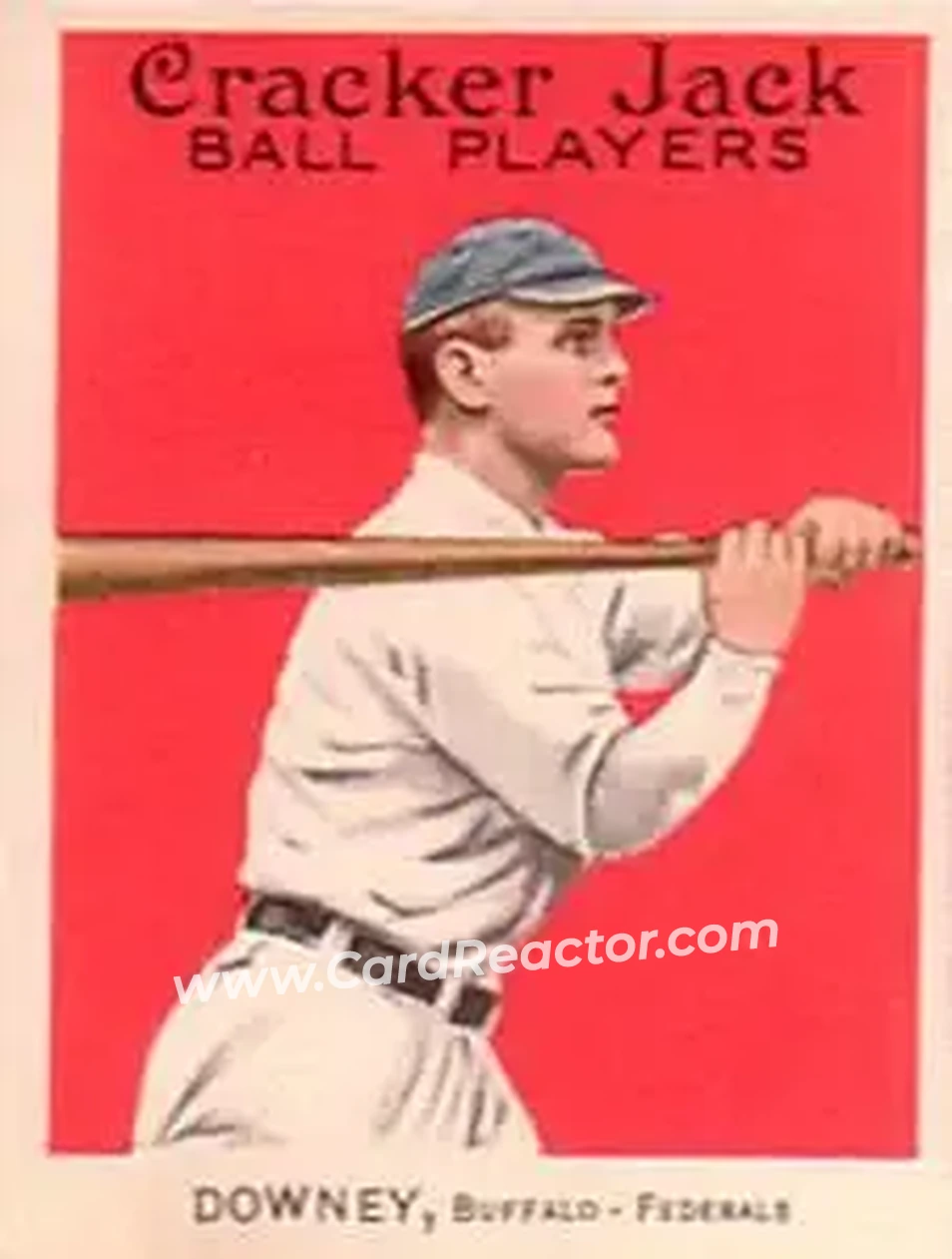 1914 Cracker Jack (E145) #107 Tom Downey