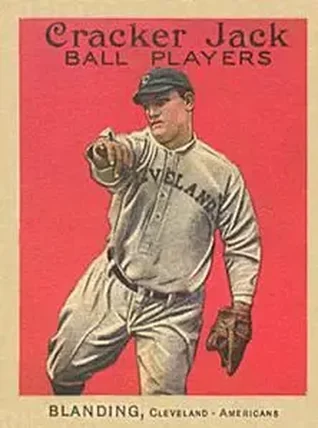 1914 Cracker Jack (E145) #109 Fred Blanding
