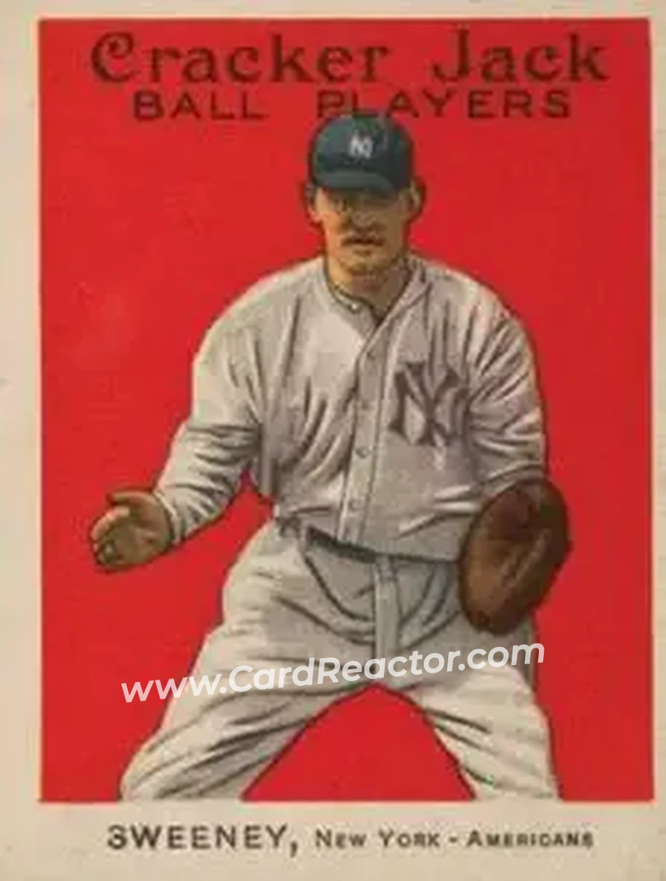 1914 Cracker Jack (E145) #112 Jeff Sweeney