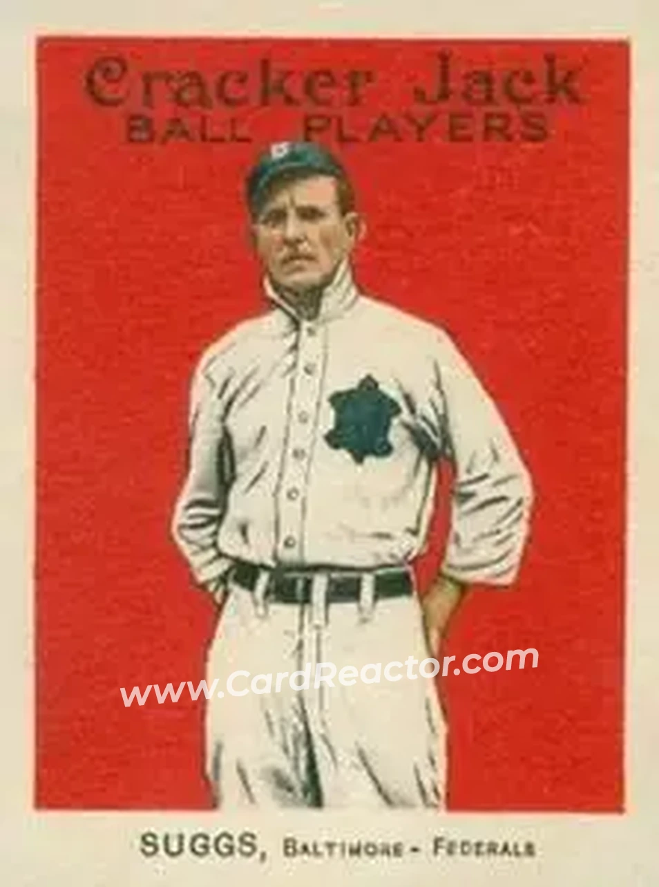 1914 Cracker Jack (E145) #113 George Suggs
