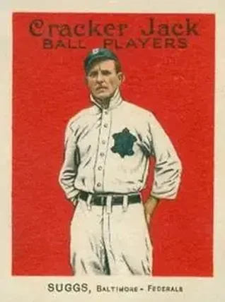 1914 Cracker Jack (E145) #113 George Suggs
