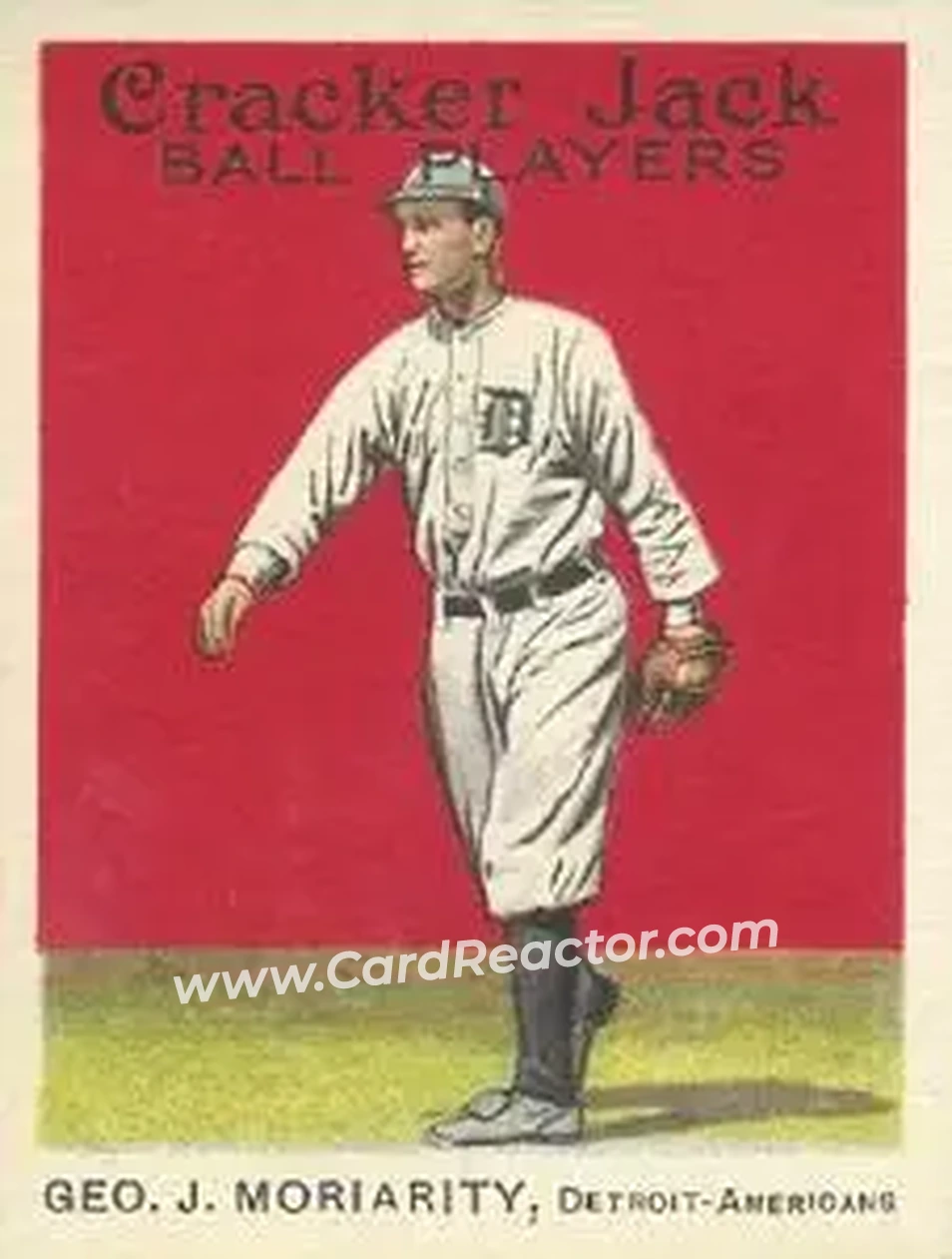1914 Cracker Jack (E145) #114 George Moriarty