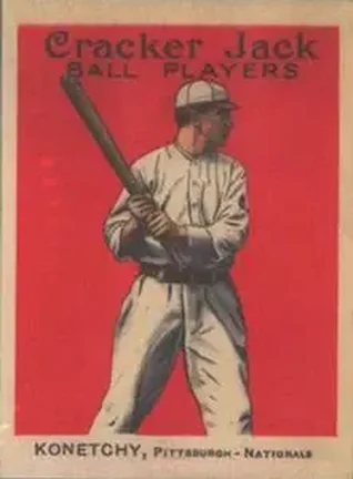 1914 Cracker Jack (E145) #118 Ed Konetchy
