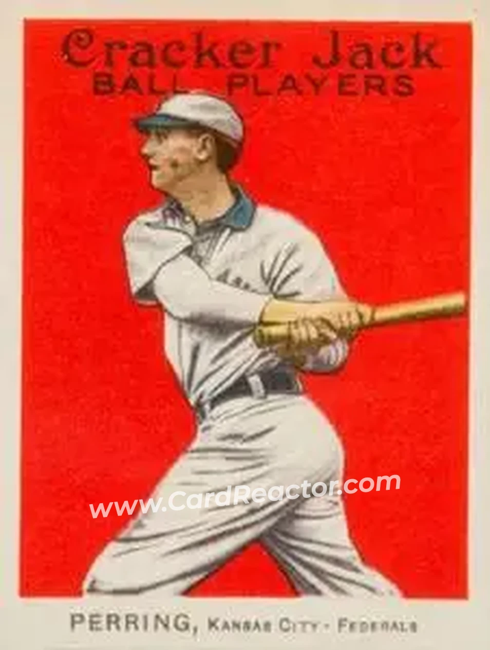 1914 Cracker Jack (E145) #119 George Perring