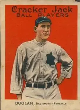 1914 Cracker Jack (E145) #120 Mickey Doolan