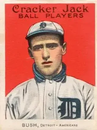 1914 Cracker Jack (E145) #122 Donie Bush