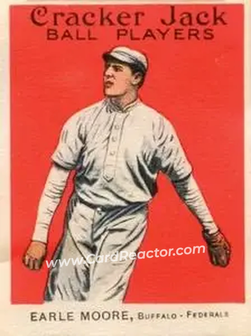 1914 Cracker Jack (E145) #124 Earl Moore