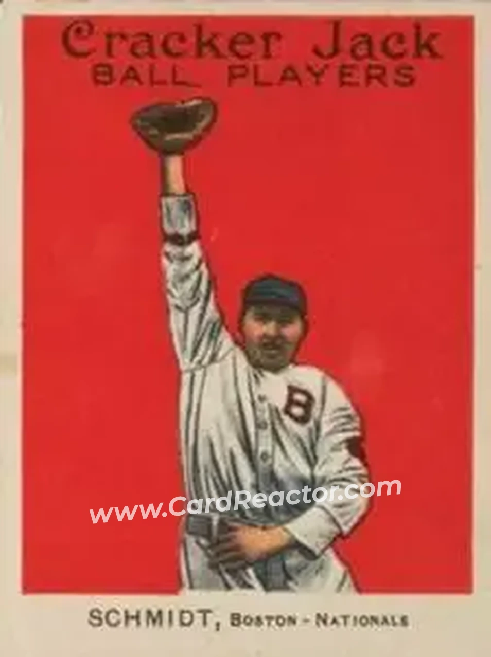 1914 Cracker Jack (E145) #127 Butch Schmidt