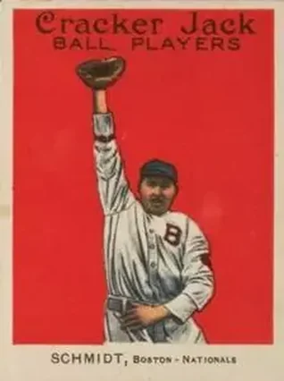 1914 Cracker Jack (E145) #127 Butch Schmidt