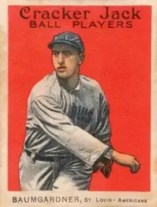 1914 Cracker Jack (E145) #131 George Baumgardner
