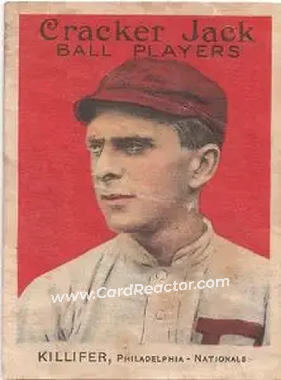 1914 Cracker Jack (E145) #135 Bill Killefer