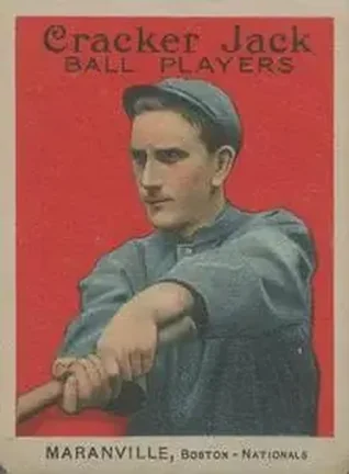 1914 Cracker Jack (E145) #136 Rabbit Maranville