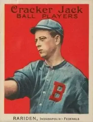 1914 Cracker Jack (E145) #137 William Rariden