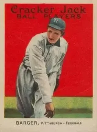 1914 Cracker Jack (E145) #141 Cy Barger