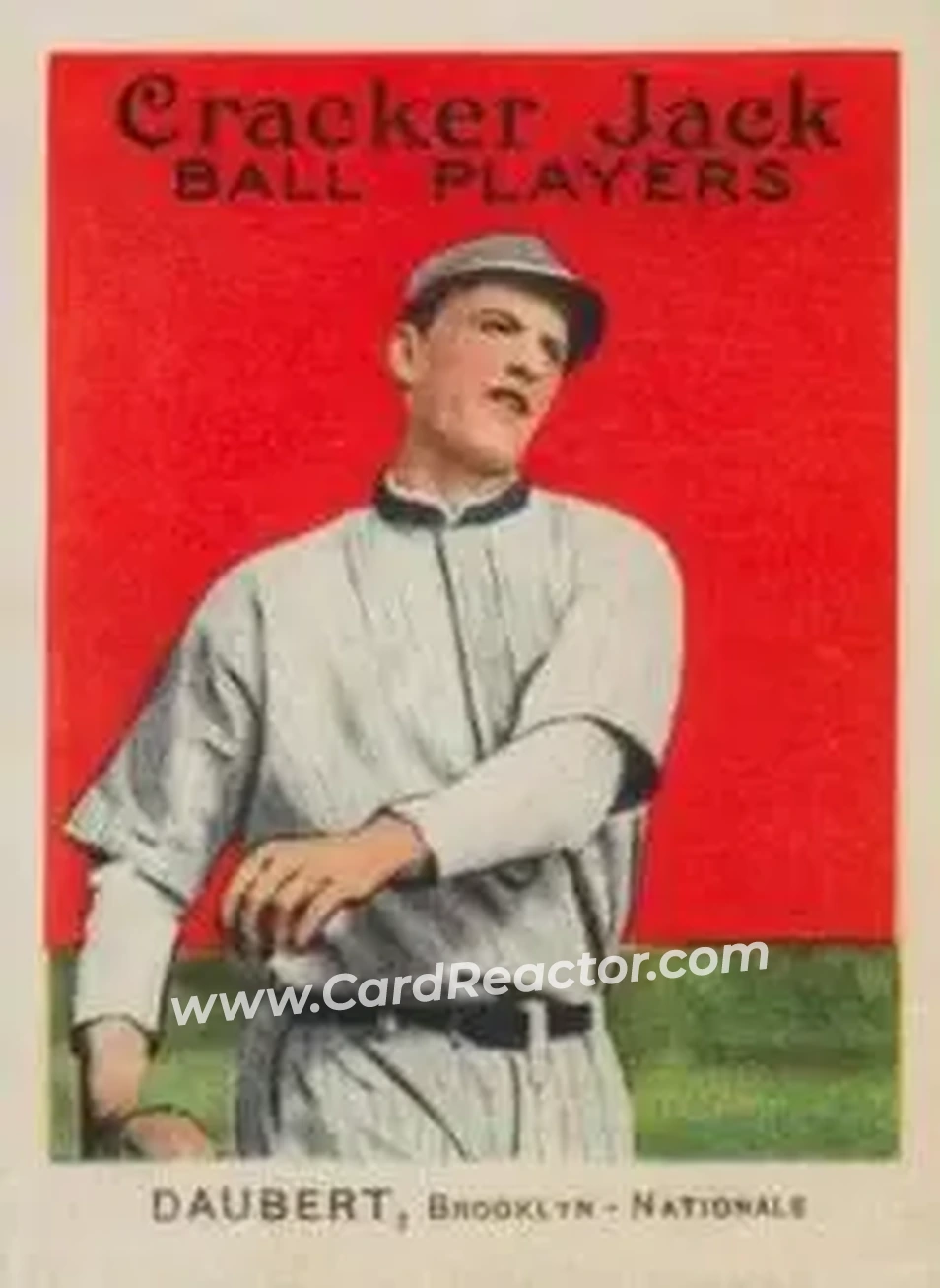 1914 Cracker Jack (E145) #143 Jake Daubert