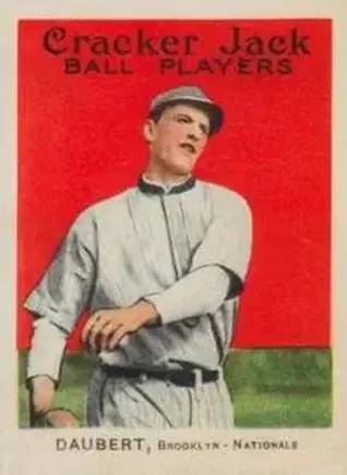 1914 Cracker Jack (E145) #143 Jake Daubert