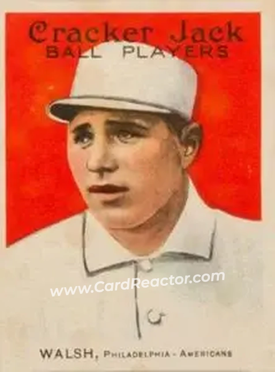 1914 Cracker Jack (E145) #144 James C. Walsh