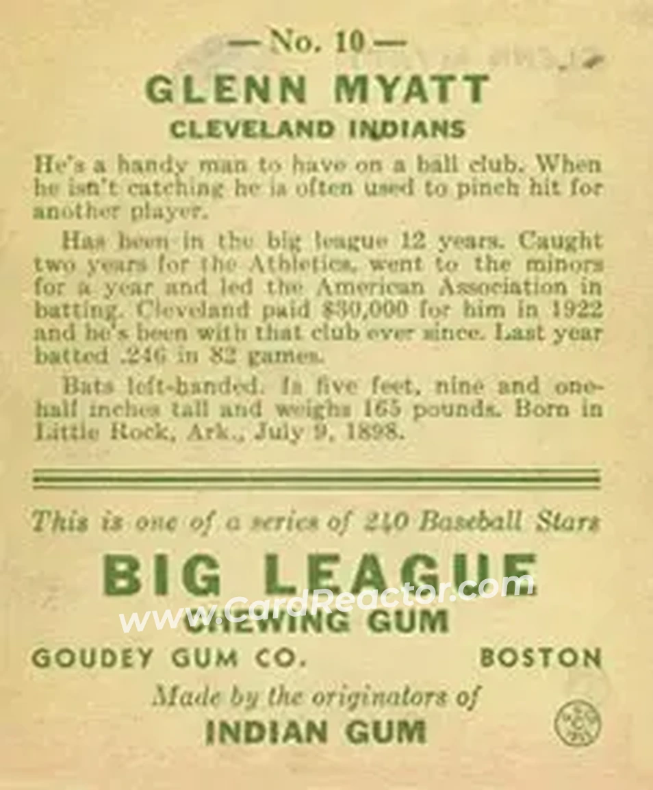 Back of Glenn Myatt