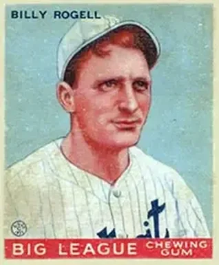 1933 Goudey (R319) #11 Billy Rogell