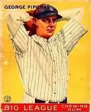 1933 Goudey (R319) #12 George Pipgras