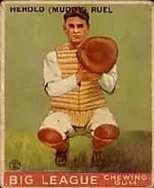 1933 Goudey (R319) #18 Herold “Muddy” Ruel