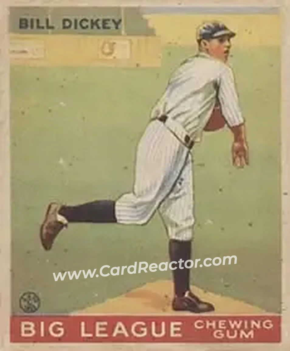 1933 Goudey (R319) #19 Bill Dickey