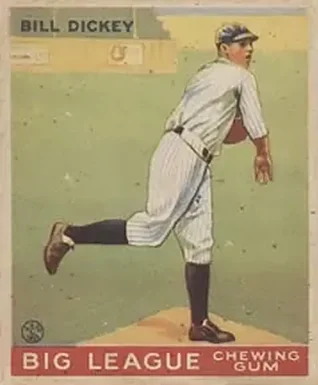 1933 Goudey (R319) #19 Bill Dickey