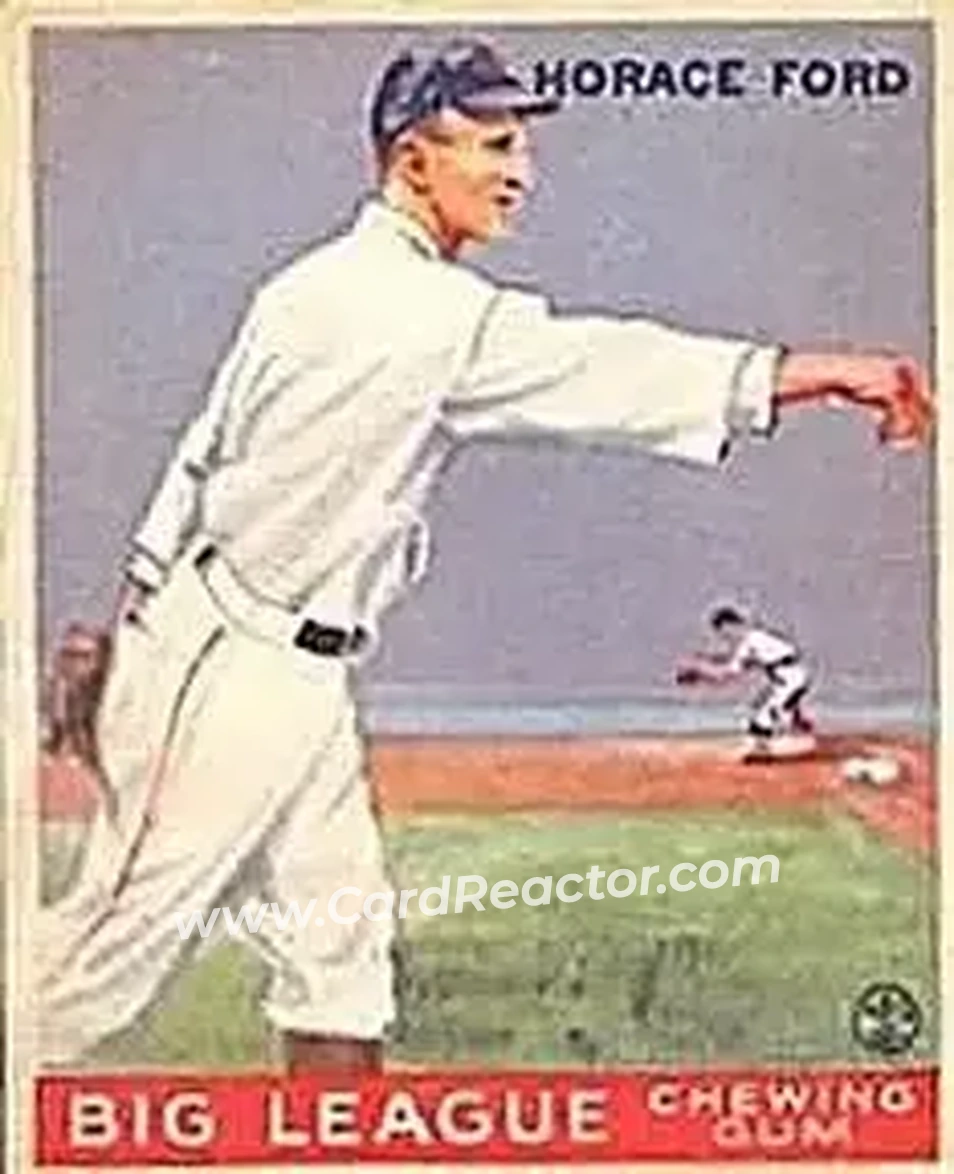 1933 Goudey (R319) #24 Horace Ford