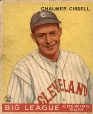 1933 Goudey (R319) #26 Chalmer Cissell