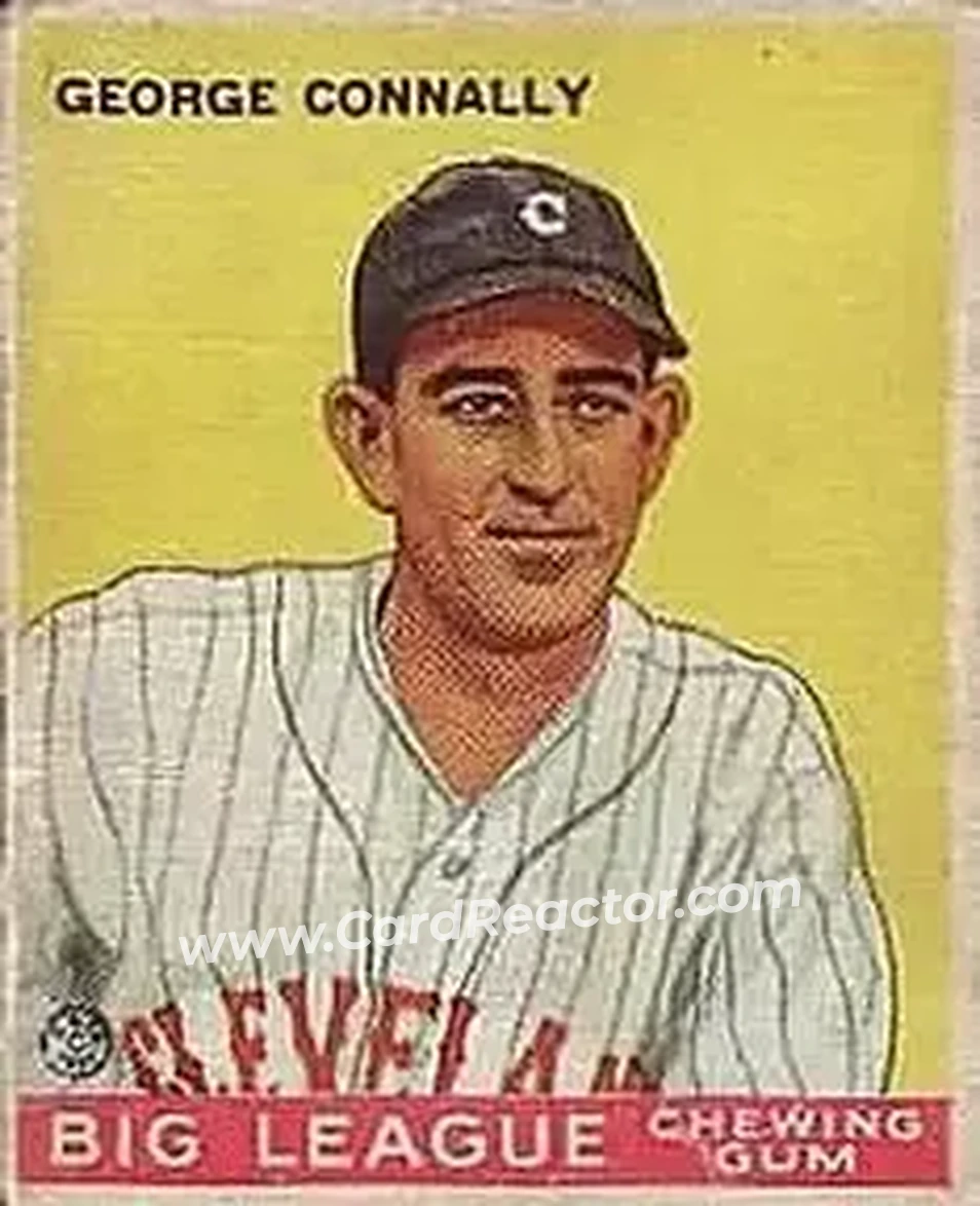 1933 Goudey (R319) #27 George Connally